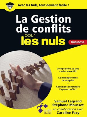 cover image of La Gestion de conflits pour les Nuls Business